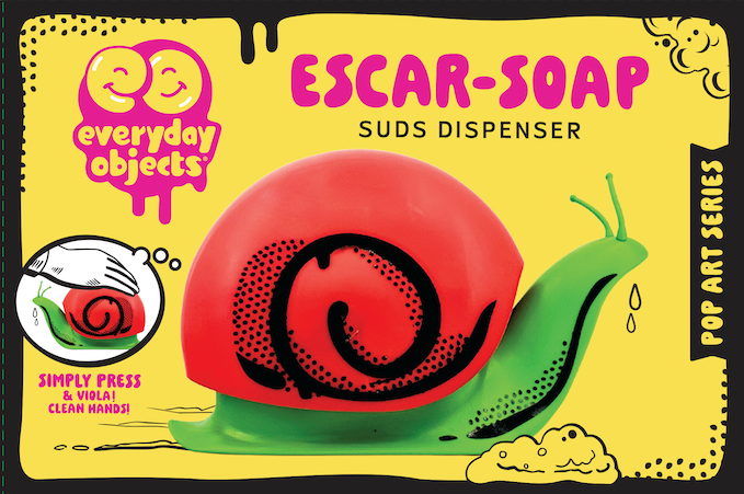 Escar-Soap Snail Soap Dispenser