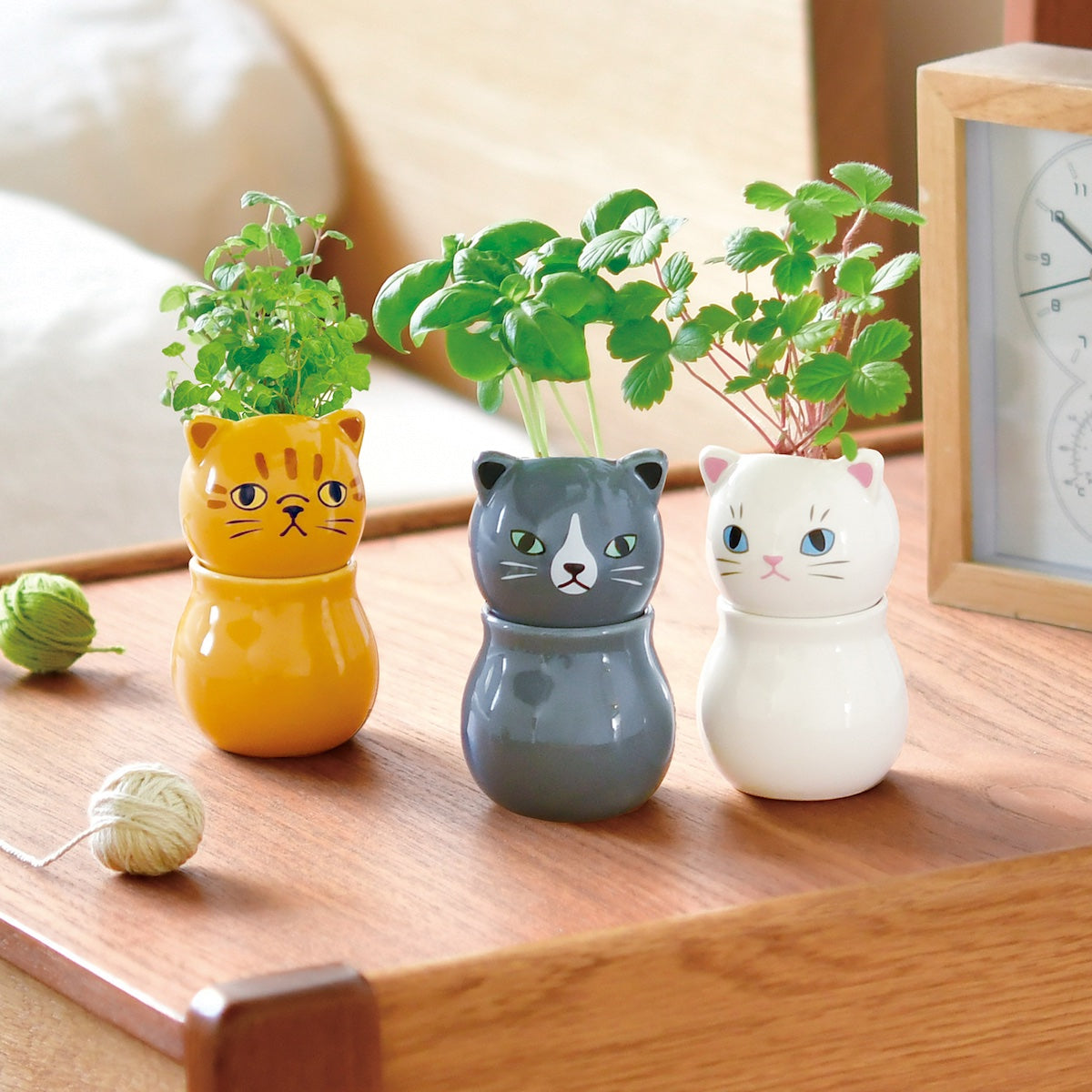 Corocoro Cats Japanese Planters