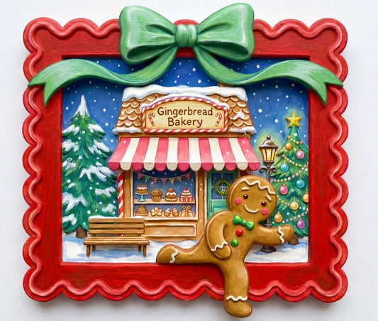 Christmas The Great Gingerbread Getaway 3D Frame