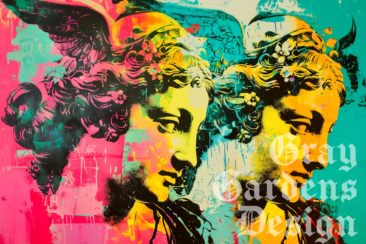 Pop Goddess Decoupage Paper