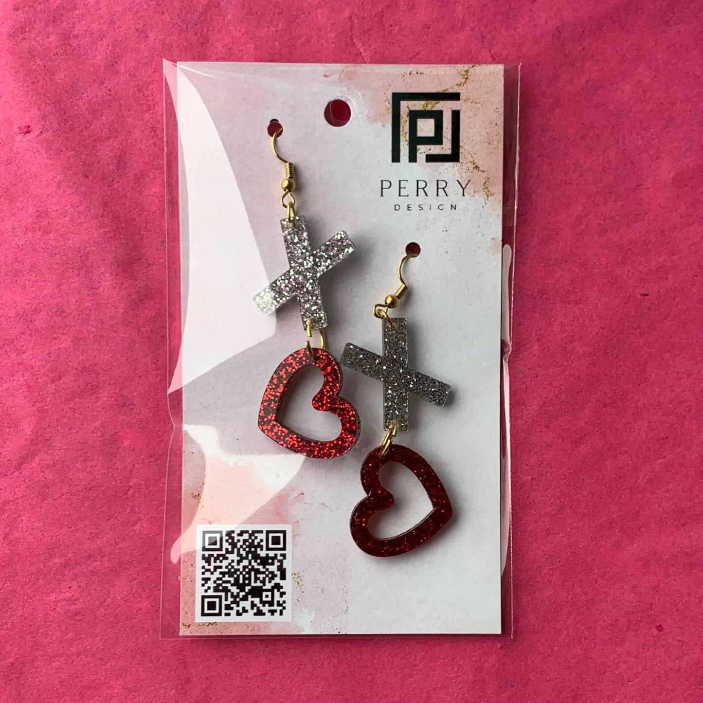 Handmade Valentine's Day Earrings