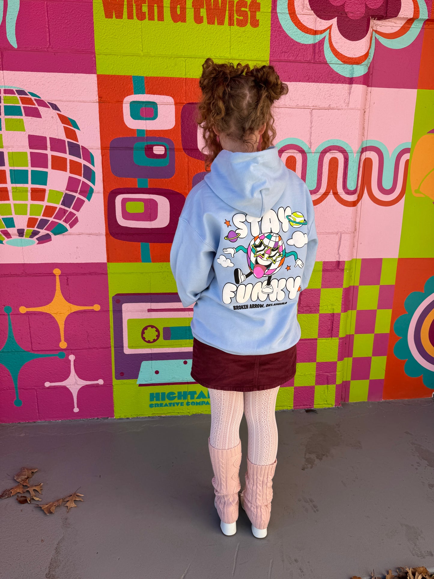 Funktified Soft Blue Hoodie