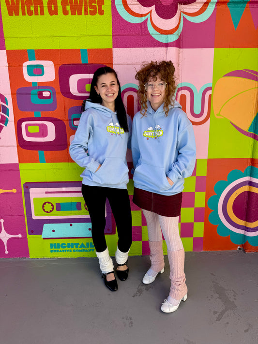 Funktified Soft Blue Hoodie