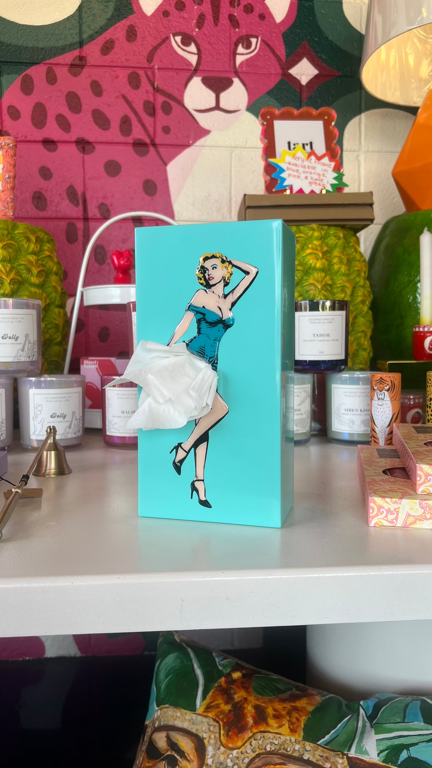 Flying Skirt Tissue Box
