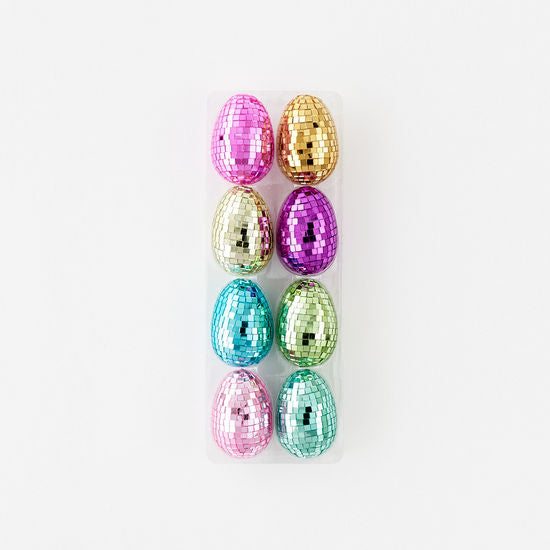 Colorful Disco Easter Eggs