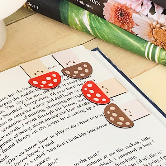 Mushroom Magnetic Bookmark