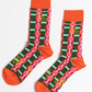 Yellow Owl Funky & Eclectic Crew Socks