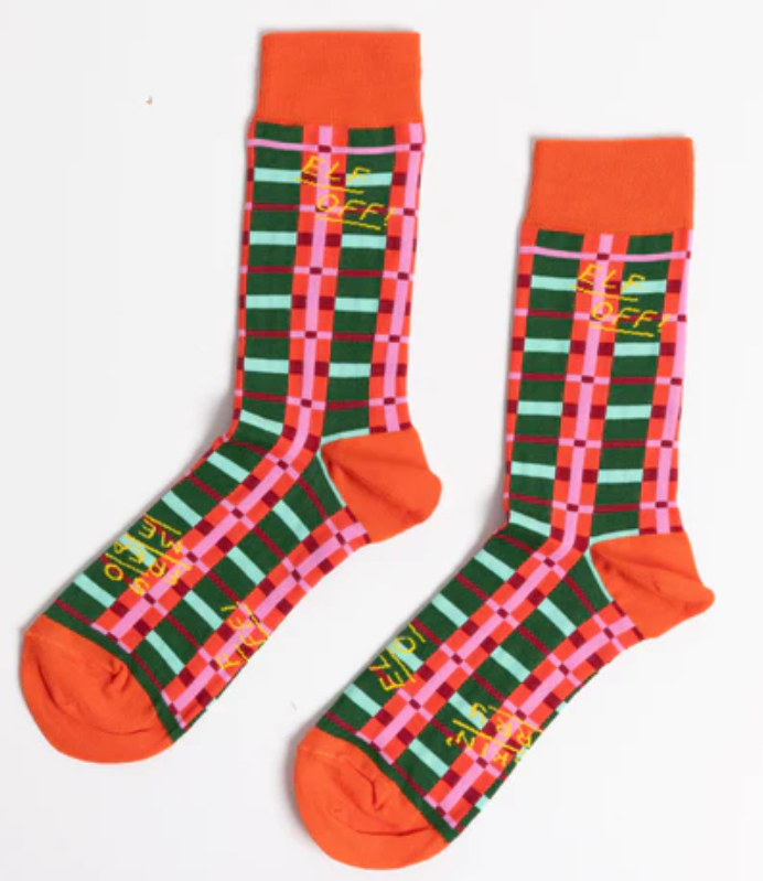 Yellow Owl Funky & Eclectic Crew Socks