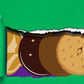 Illustration of Girl Scout cookies with a green