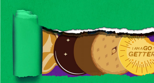 Girl Scout Cookie Scented Erasers