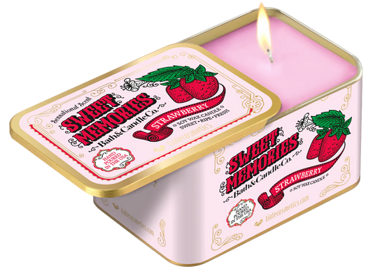 Tinte Vintage Strawberry Candle