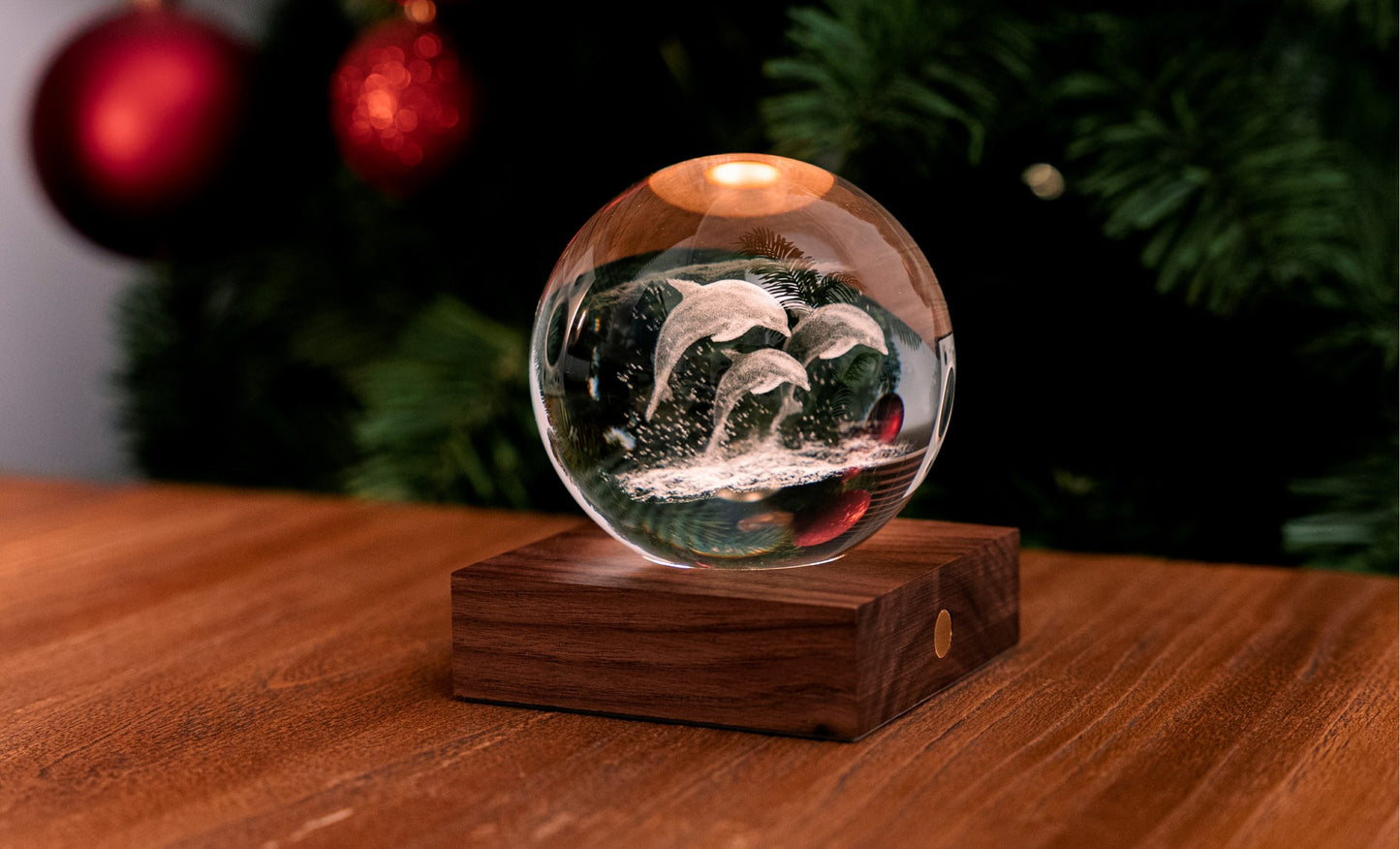 Amber Crystal Ball Light - Various Styles