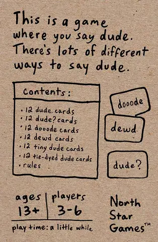 Dude Card Game - Ultimate Party Game - Ages 13 and Up