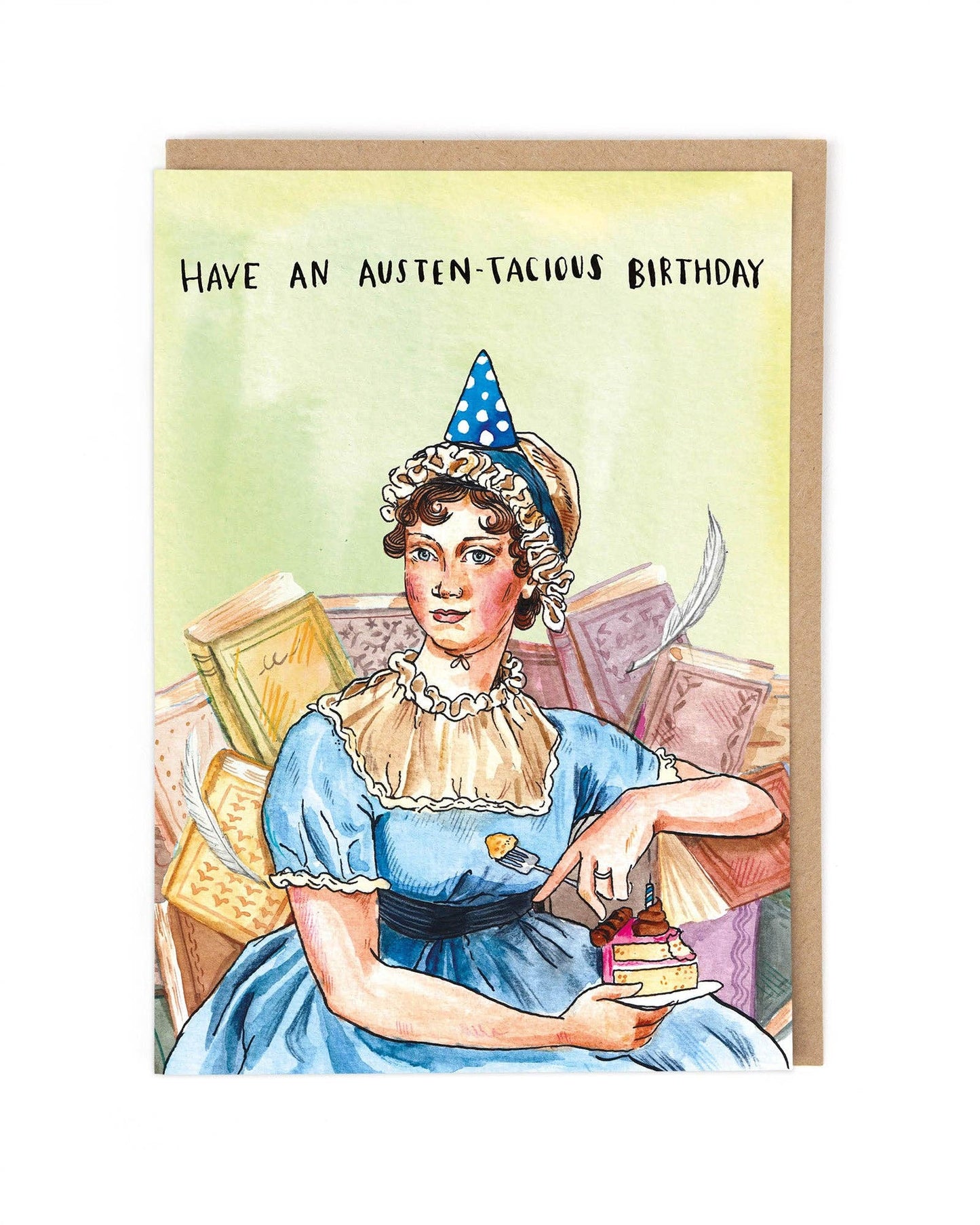 Jane Austen Greeting Card