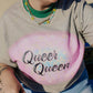Overwhelmed Nameplate Necklace: Gold