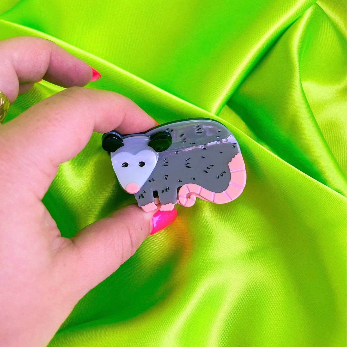 Mini Possum Hair Claw: Perfect