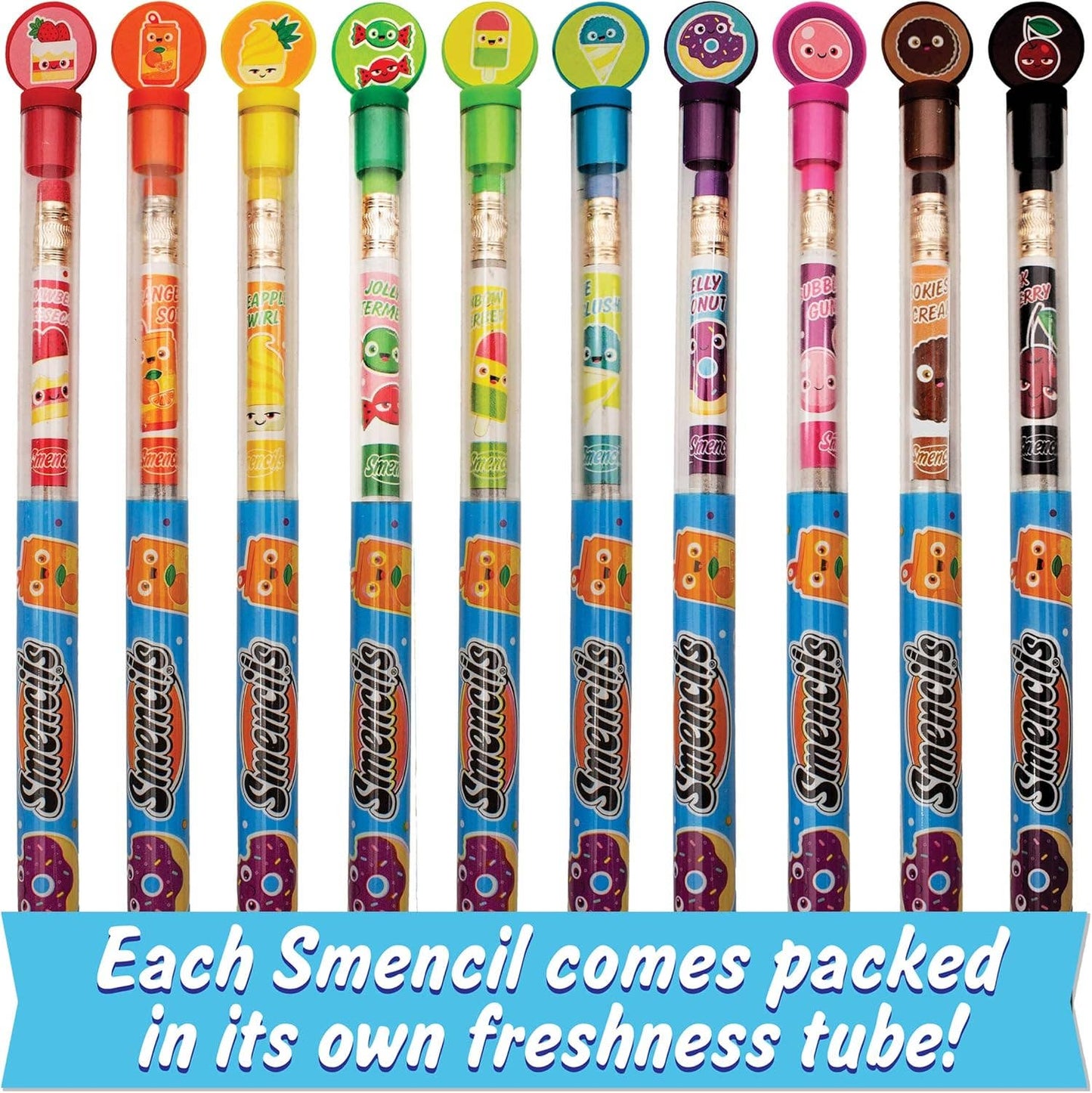 Smencils - Scented Pencils Made from Recycled Newspapers