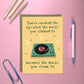 Funny Birthday Card - The Music We Clubbed We Now Clean To