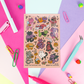 Puppy Halloween Costume Stationery Planner Sticker Sheet