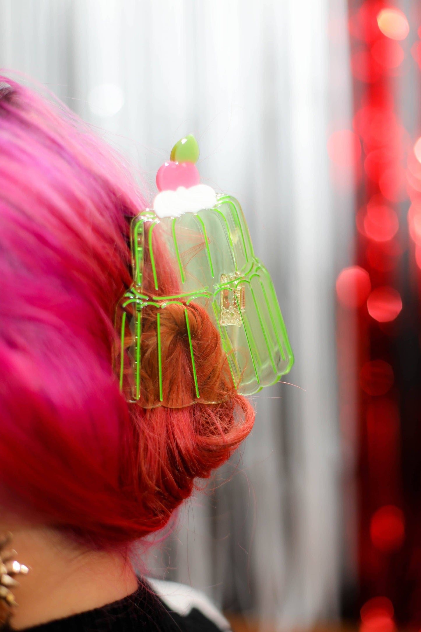 Jello Cake Hair Claw