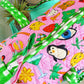 Lucky Vibes Pink Overnight Bag