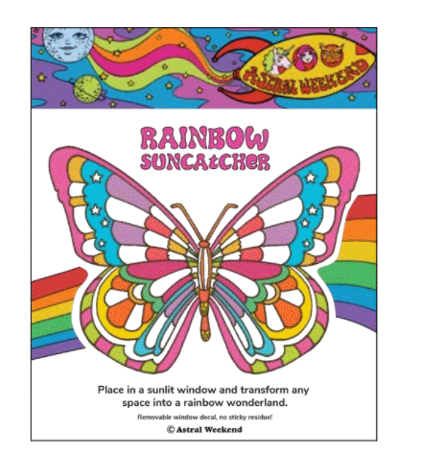 Butterfly Suncatcher Sticker