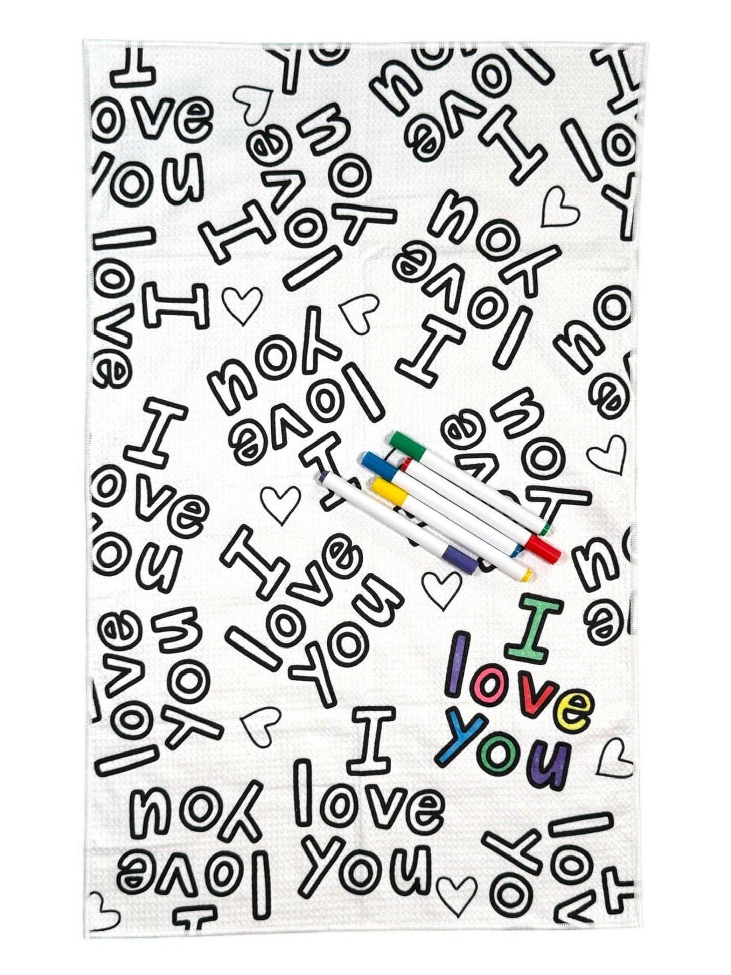 Mother's Day Coloring Gift Box: I'm Lucky To Love You