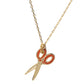 Scissors Pendant Necklace