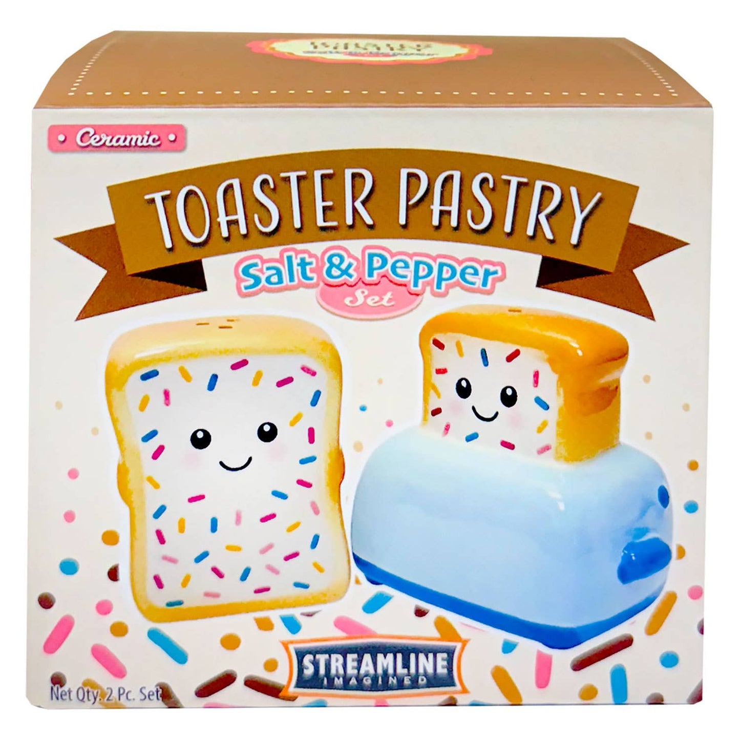 Toaster Pastry Salt & Pepper Set
