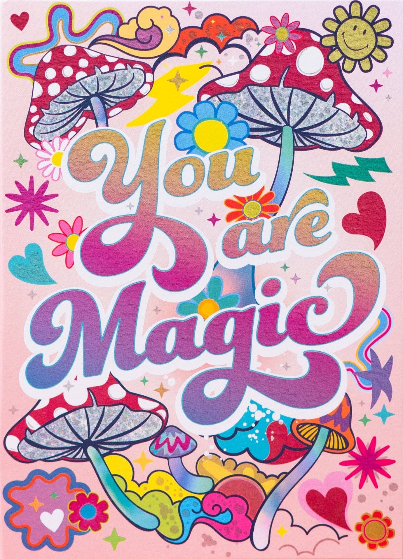 Magic Mushrooms Greeting Card