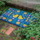 Joyful Scandi Handwoven Coconut Fiber Doormat