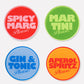 Drinks On Me | Set of 4 Coasters