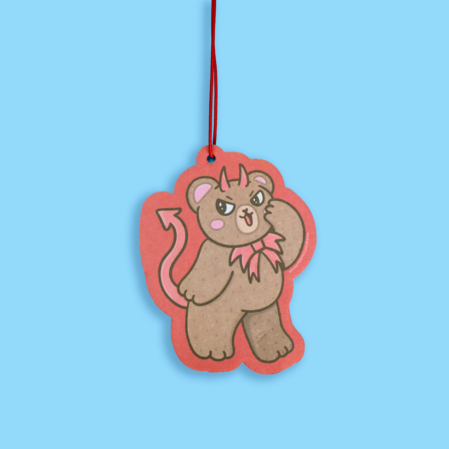 Angel and Devil Teddy Bear Halloween Air Freshener