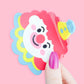 Circus Clown Hair Claw