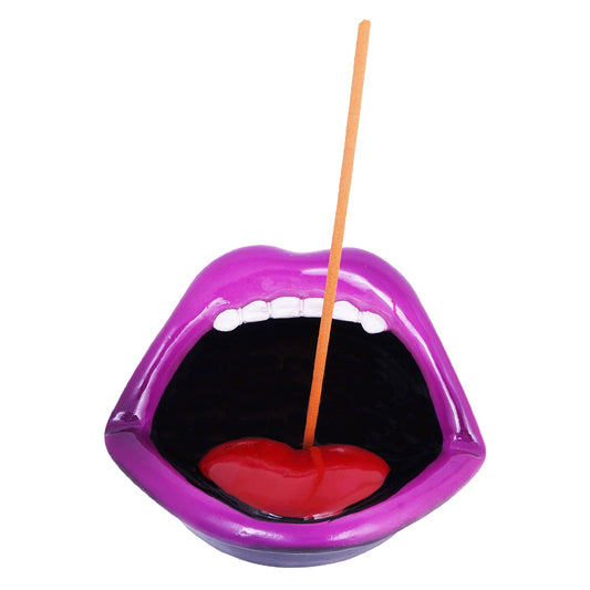 Vampire Lips and Teeth Incense Burner