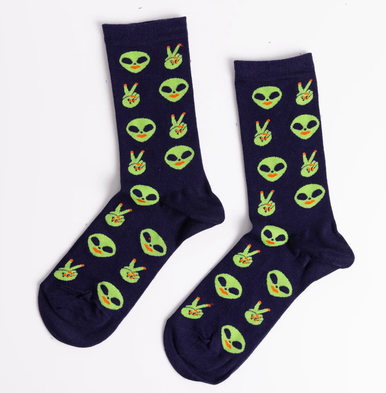 Yellow Owl Funky & Eclectic Crew Socks