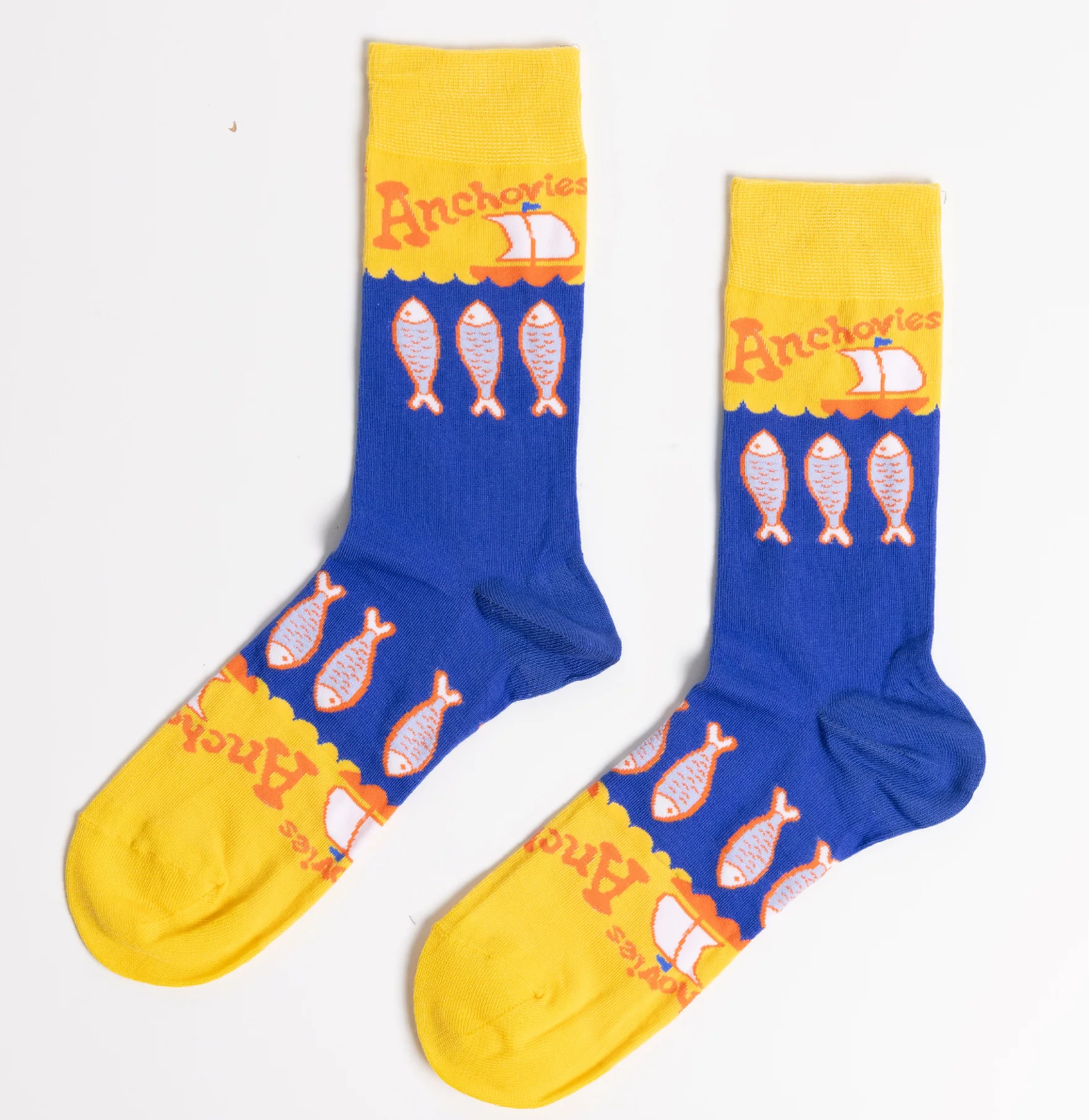 Yellow Owl Funky & Eclectic Crew Socks