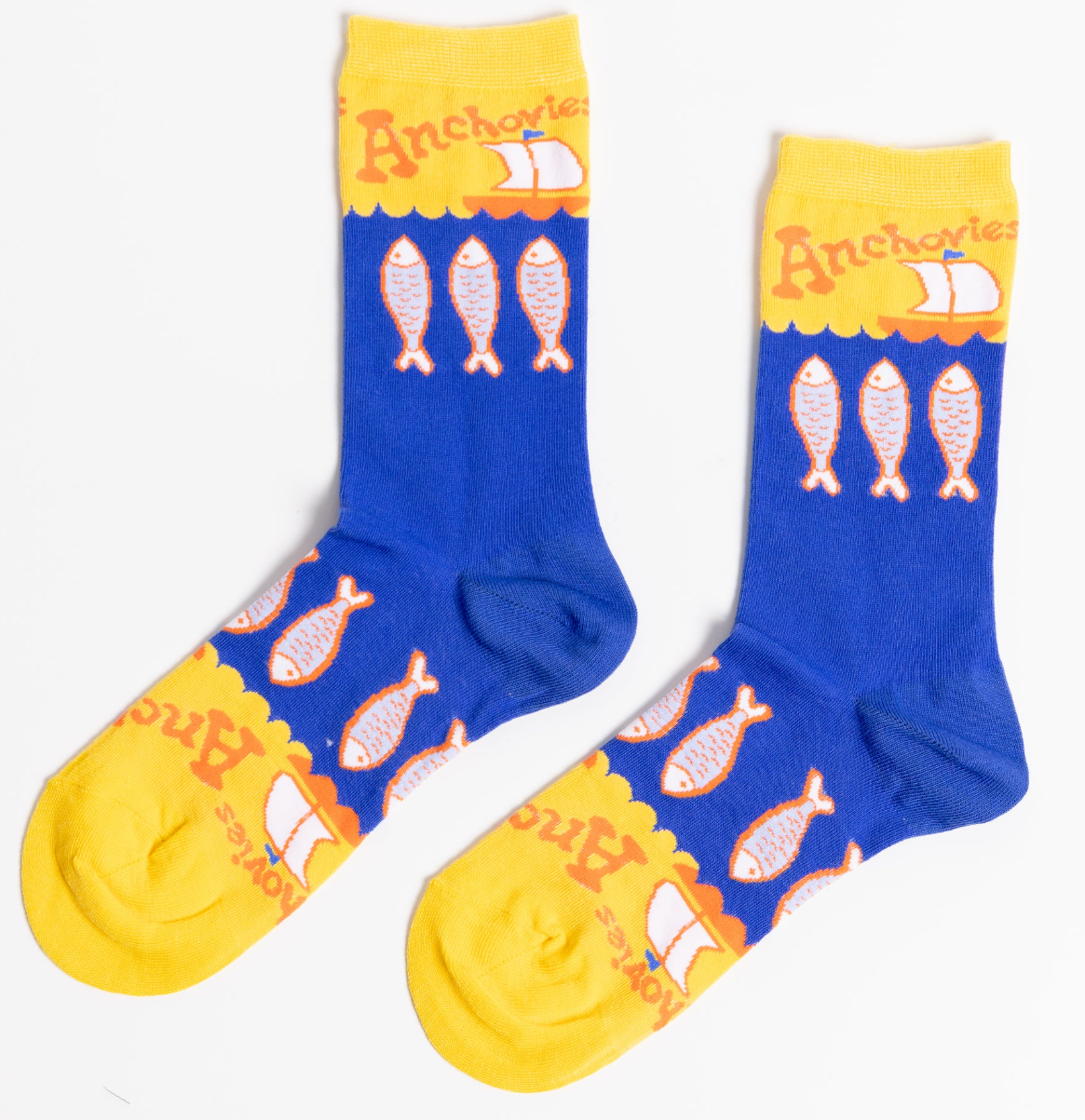 Yellow Owl Funky & Eclectic Crew Socks