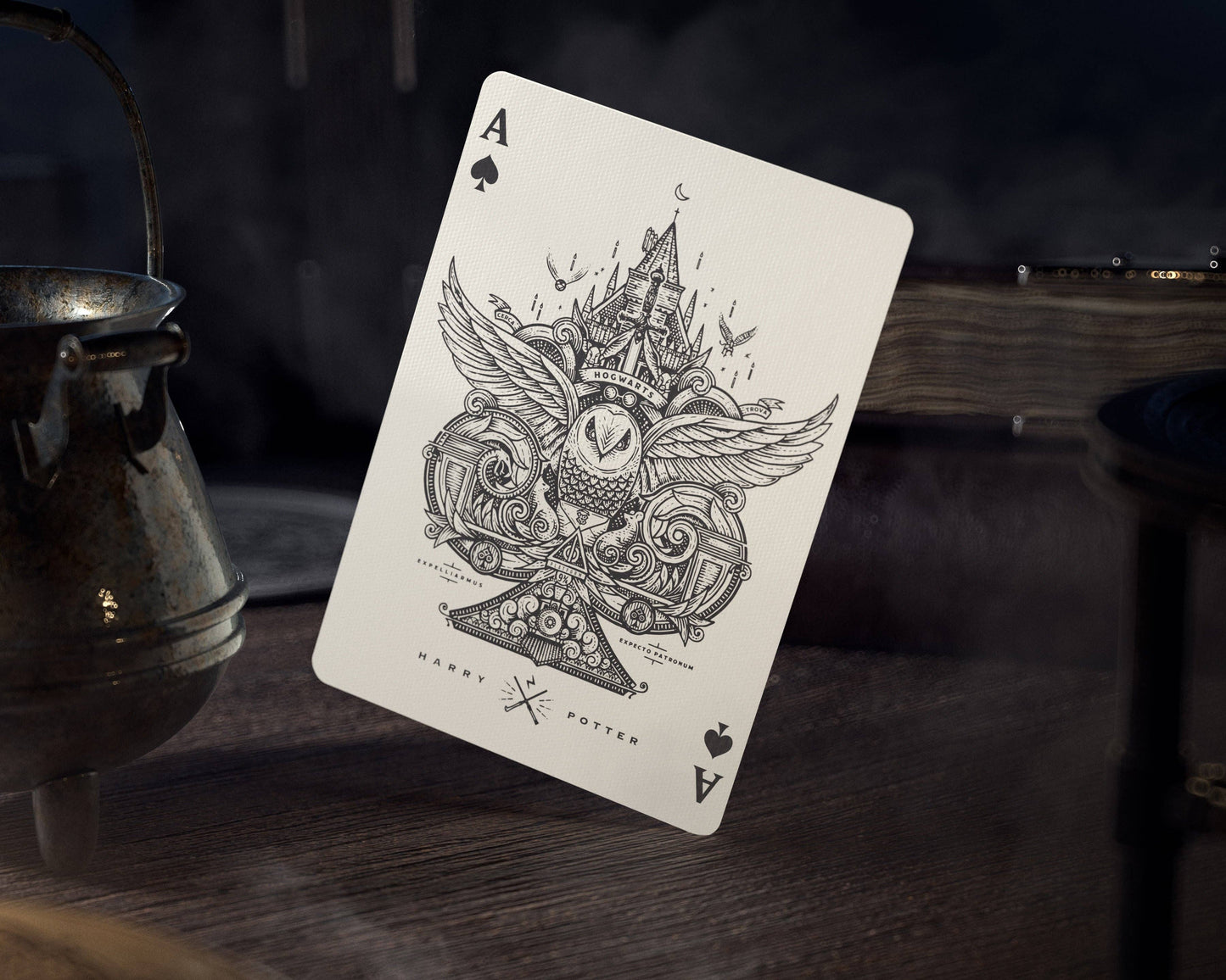 Harry Potter Playing Cards: Red (Gryffindor)