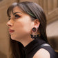 Bat Hoop Earrings