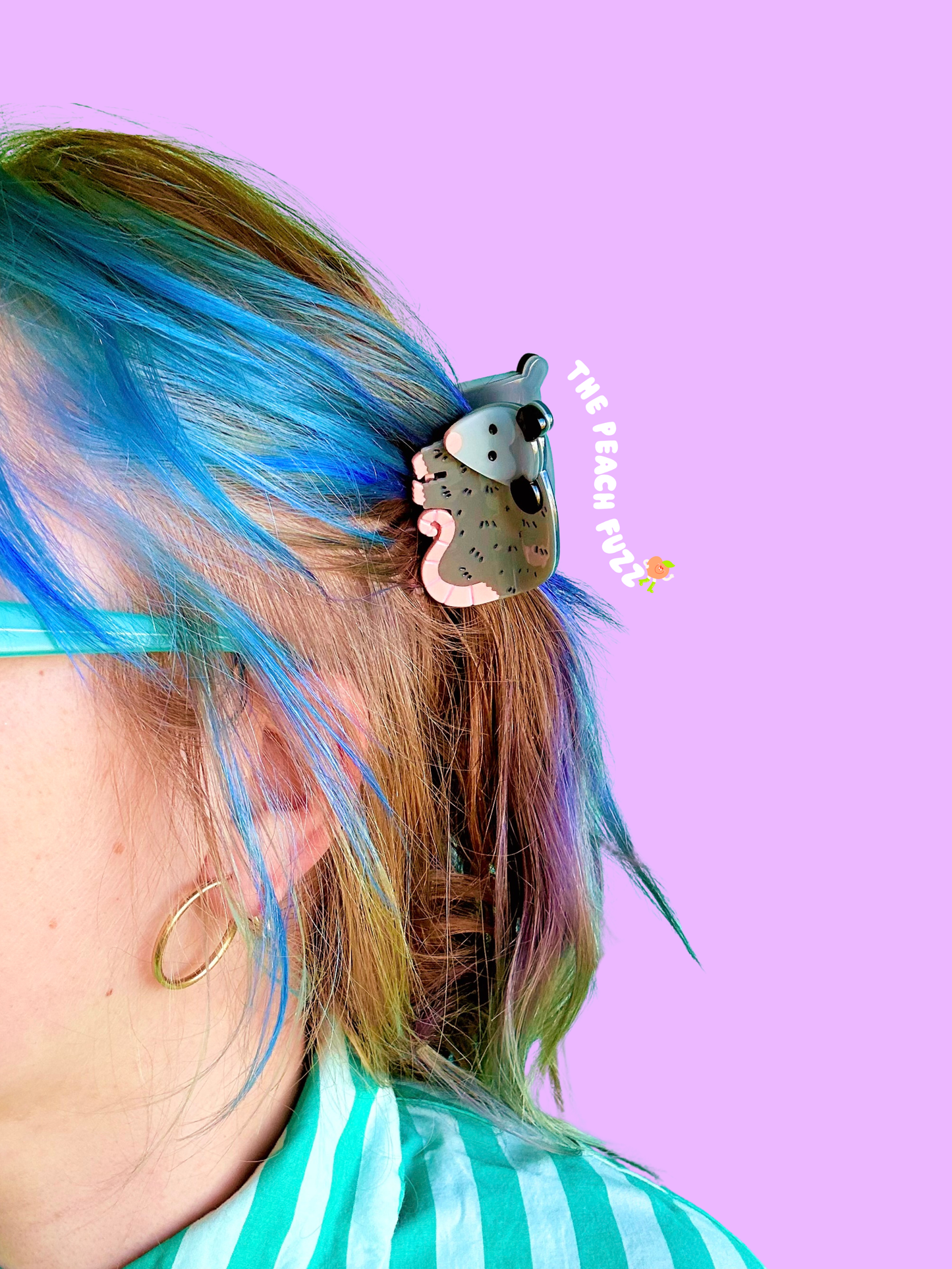 Mini Possum Hair Claw: Perfect