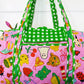 Lucky Vibes Pink Overnight Bag