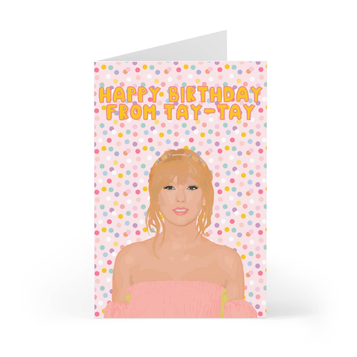 Tay-Tay Pop Culture Birthday Card