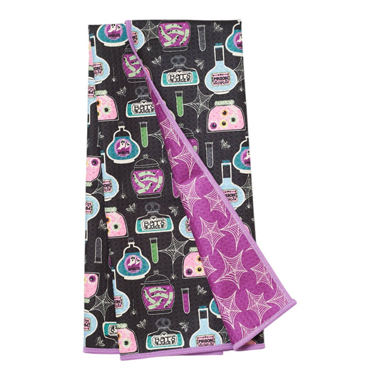 Halloween Jars Anywhere Towel Reversible