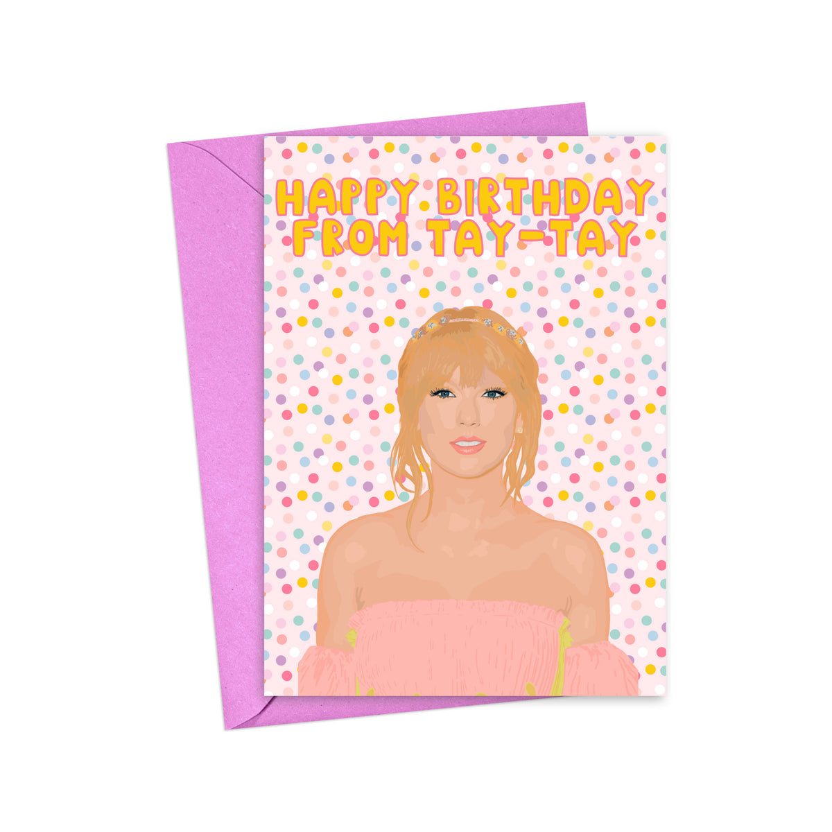 Tay-Tay Pop Culture Birthday Card