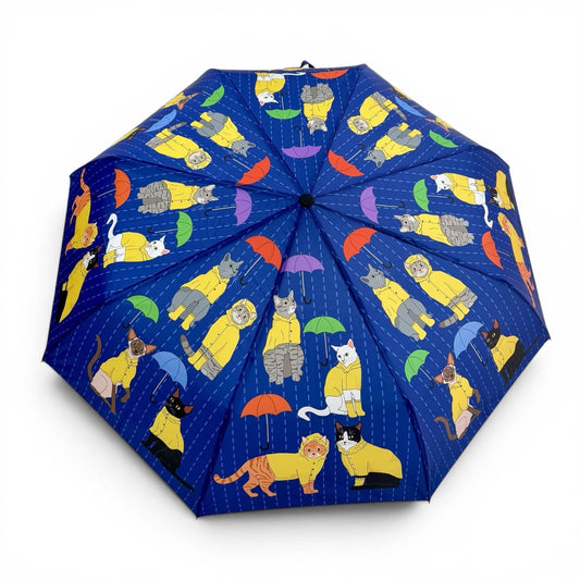 Kitty Cats in the Rain Umbrella 
