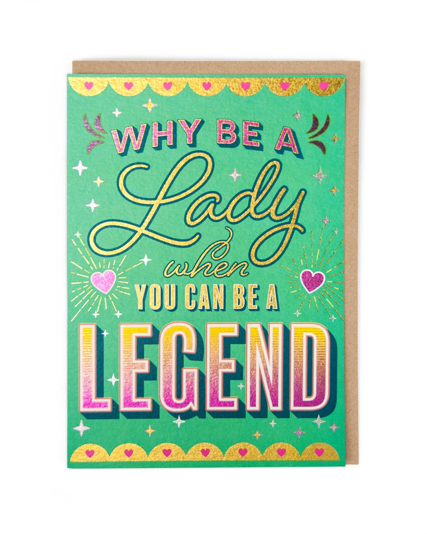 Lady Legend Friendship Card