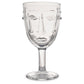 Clear Face Wine Glass