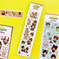 Pipsticks Monchhichi stickers on a yellow background