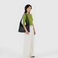 BAGGU: Recycled Leather Shoulder Bag